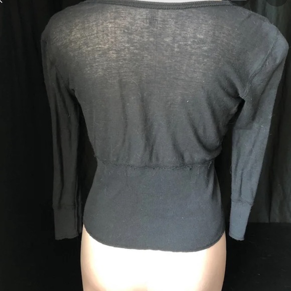 Gap 3/4 sleeve black cardigan - Picture 4 of 4